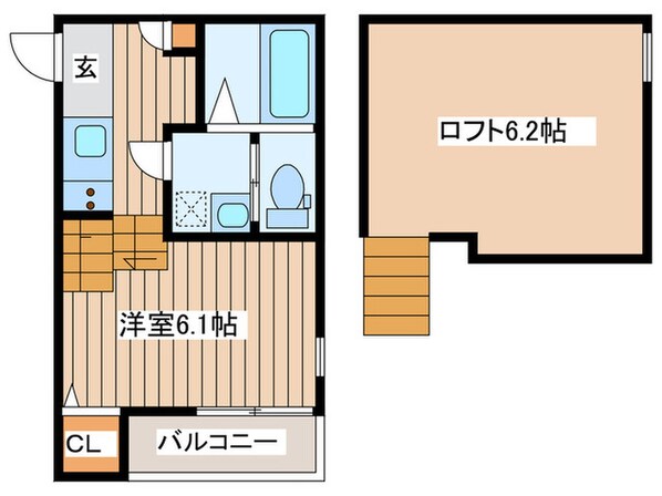 メルヴェイユ東照宮の物件間取画像